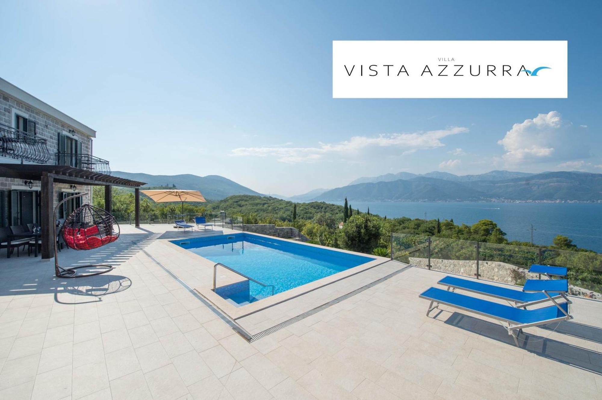 Villa Vista Azzurra Tivat Exterior foto