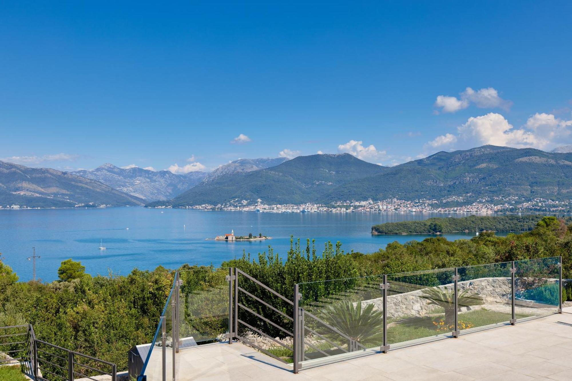 Villa Vista Azzurra Tivat Exterior foto